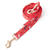 Thumbnail for DOG LEASH - RED PRINT