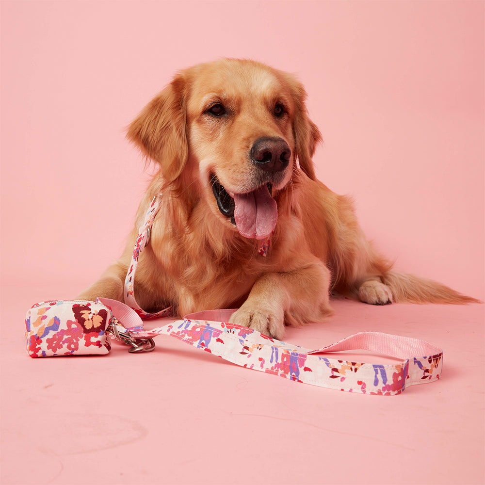 DOG LEASH - BOLD FLORAL