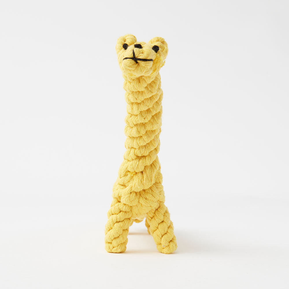 GIRAFFE ROPE TOY